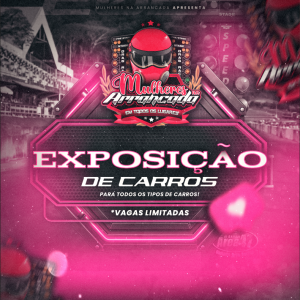 Inscreva-se na Exposição de Carros e Motos #demenina